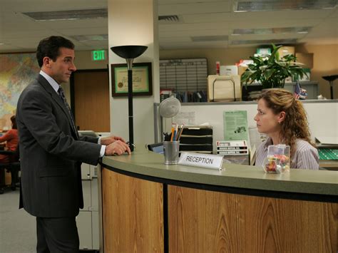 phil shea the office|dunder mifflin office background.